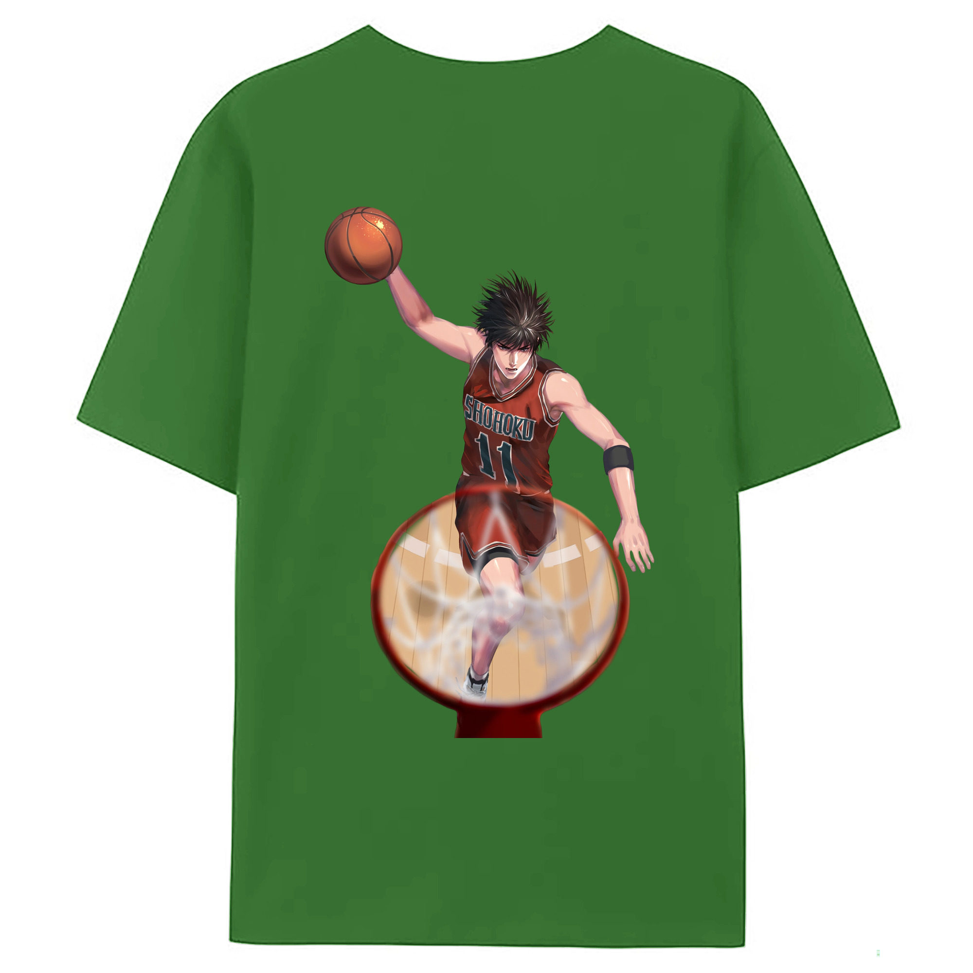 （画像用） SLAM DUNK／スラムダンク レディース半袖Tシャツ(バックプリント)